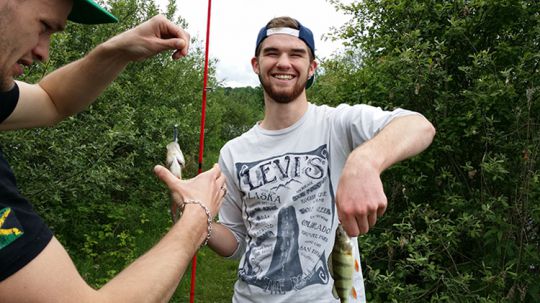 Commencer la pêche au leurre