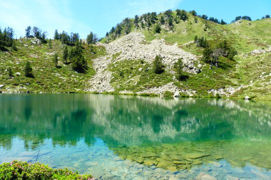 Pêche en lacs de montagne dans les Pyrénées