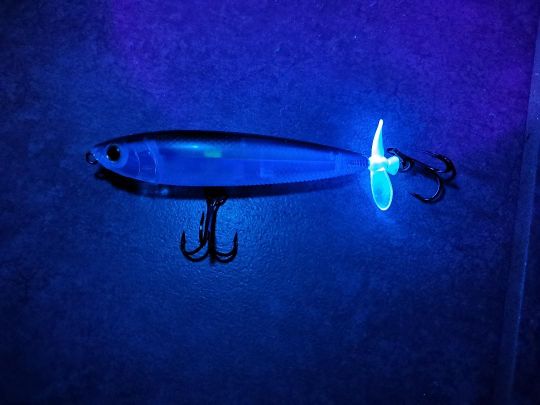 L'hélice UV du 3DR Prop permet aux poissons de cibler leur attaque.