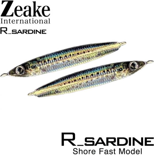 Casting Jig Zeake R Sardine et sa finition ultra réaliste qui fait la renommée de la marque.