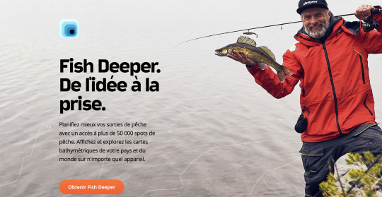 Cliquez sur l'image pour avoir accès à l'interface Fish Deeper Premium.