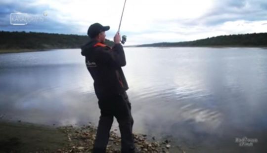 Premier lancer, premier poisson, une habitude pour l'équipe Rodhouse/Fiiish