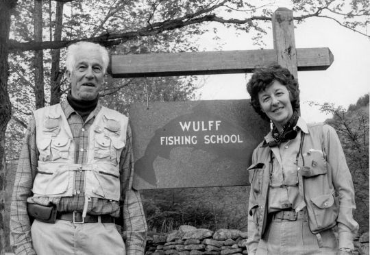 Lee Wulff et sa femme Joann.