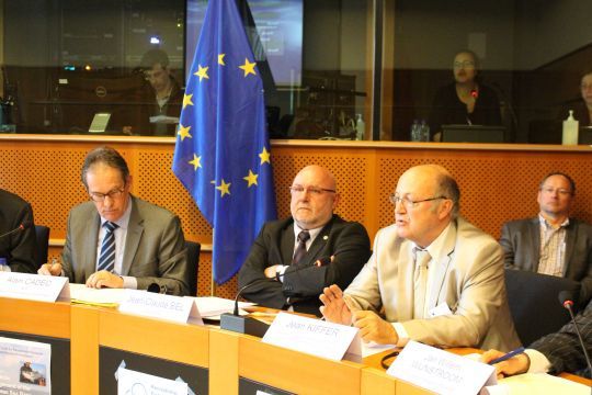 Réunion de l'EAA (European Anglers Alliance) à la Commission Européenne