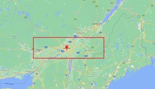 Répartition de l'achigan à grande bouche au Québec.