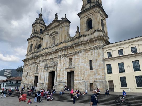 Plaza Bolivar, Bogota, Colombie.