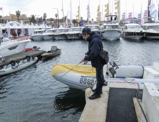 Une blennie à pêcher en rockfishing