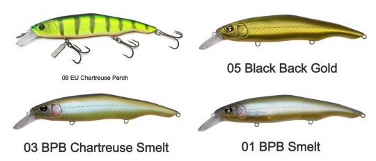 Les couleurs sont orientées pêche du black-bass.