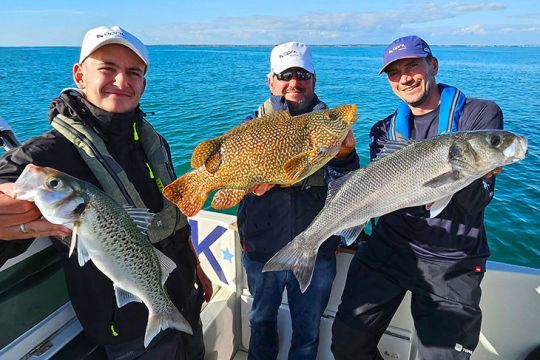 Prefishing avec un quota de bar et des espèces diversifiées