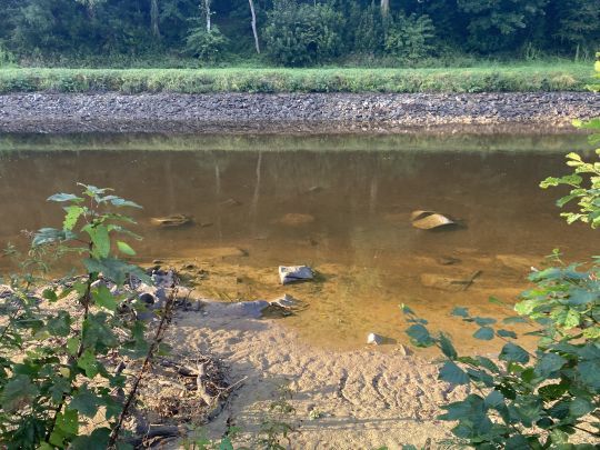 Les secteurs constitués de blocs sont souvent propices pour la pêche de la perche