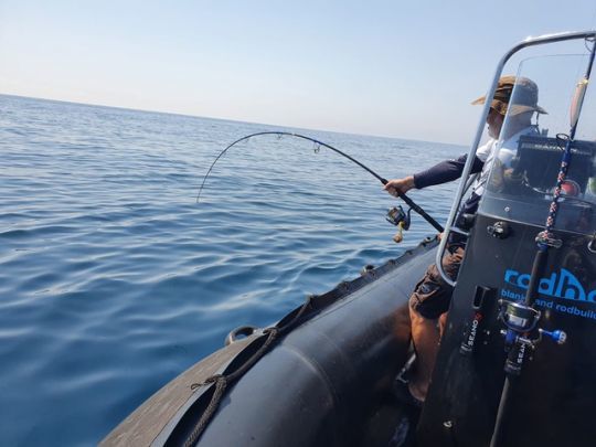 Pêcher avec SA canne à pêche