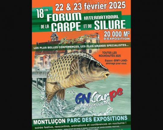 Salon carpe et silure Montluçon 2025