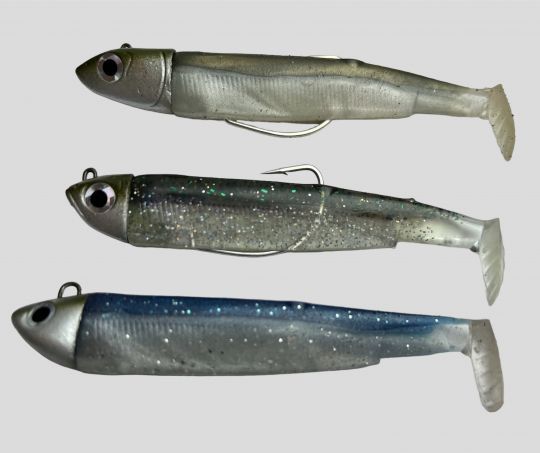 Quelques Black Minnow en coloris naturels que j'emploie très régulièrement.