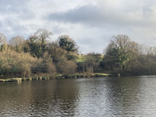 Le réservoir de Saint Connan offre la possibilité de pêcher depuis les nombreux pontons aménagés, en barque (location) ou en float tube