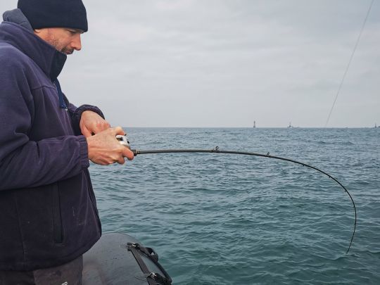 Le ratio élevé est un avantage pour pêcher avec la technique de l'ascenseur.