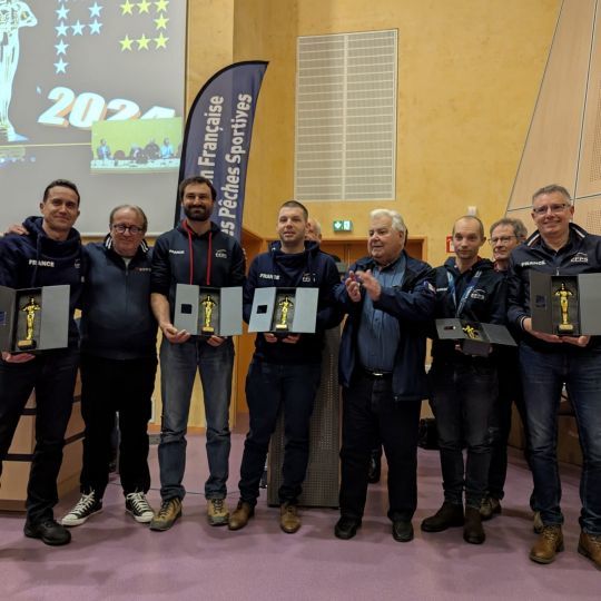 L'équipe de France Street Fishing championne du monde