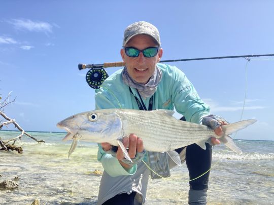 Le bonefish, présent partout à Los Roques est l'espèce la plus recherchée par les pêcheurs en voyage sur cette destination