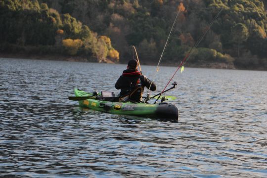 Le kayak est très pertinent en eau douce