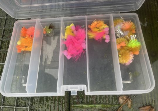 Sélection de boobies, Fab et blobbies pour la pêche en soie plongeante en réservoir