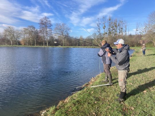 Un des doulbl&eacute; r&eacute;alis&eacute; dans la boule de poisson. Amusant, mais vite lassant! 