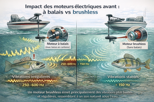 Moteur classique ou brushless, des différences notables.