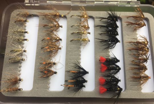 S&eacute;lection de mouches noy&eacute;es de l'auteur