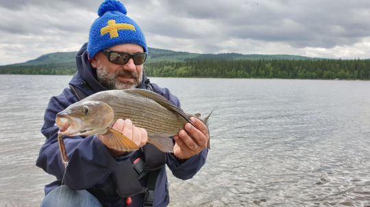 Un belle ombre p&ecirc;ch&eacute; par Olivier