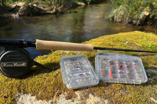 Une canne, quelques nymphes et le tour est jou&eacute;! 