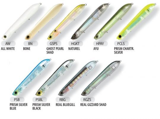 10 couleurs sont disponibles.