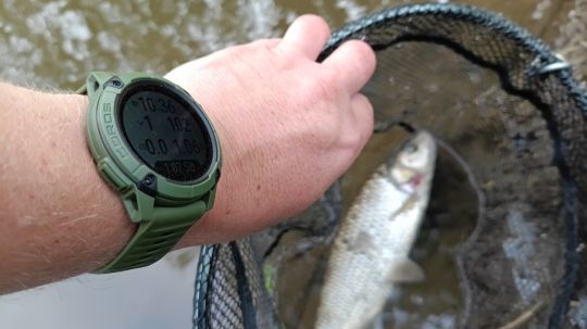 Enregistrement de la session et des prises pour alimenter le carnet de p&ecirc;che