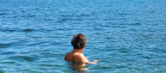 La baignade reste autorisée.