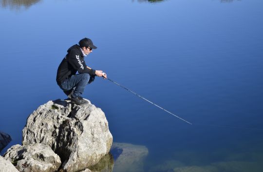 Choisir son spot de p&ecirc;che.