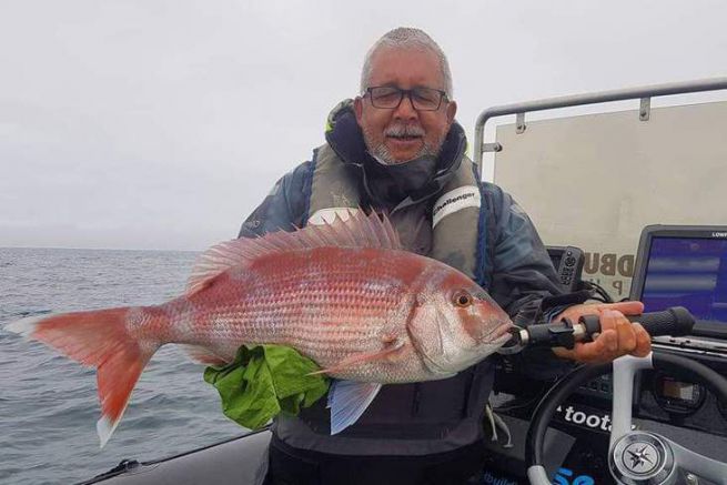 Lire l'article Pêche du pagre au Crazy Sand Eel 220 mm.