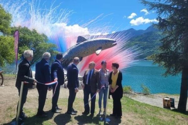 Fario : une oeuvre pour célébrer l'emblème des rivières haut-alpines