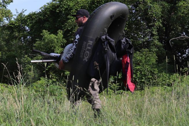 5 tips to easily transport your float-tube and fish remote places