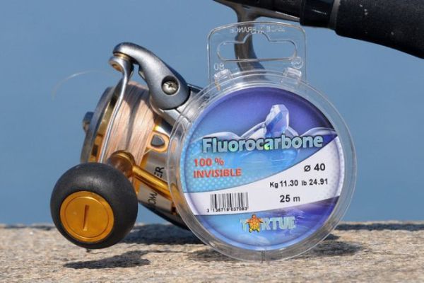 Nylon fluorocarbone Tortue 25 m/0,45 mm - Fils et Tresses - Mer - Pêche