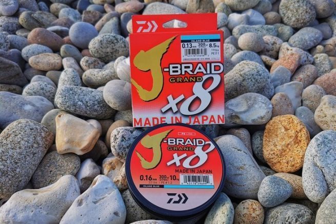 La tresse Daiwa J-braid Grand X8 offre un rapport qualit/prix quasiment imbattable. 