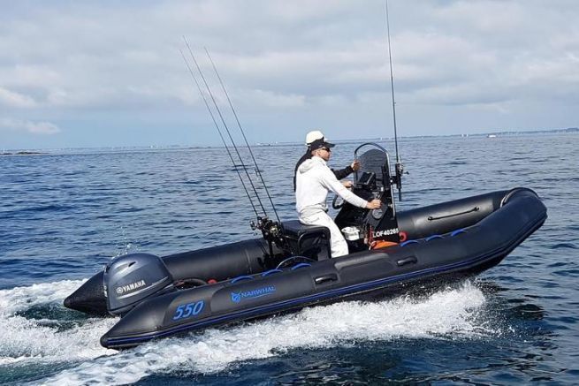 Le Narwhal HD 550, un semi-rigide passe-partout pour les pêcheurs en mer