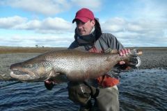 Un truite de mer de 11 kilos que j'ai eu le plaisir de p�cher