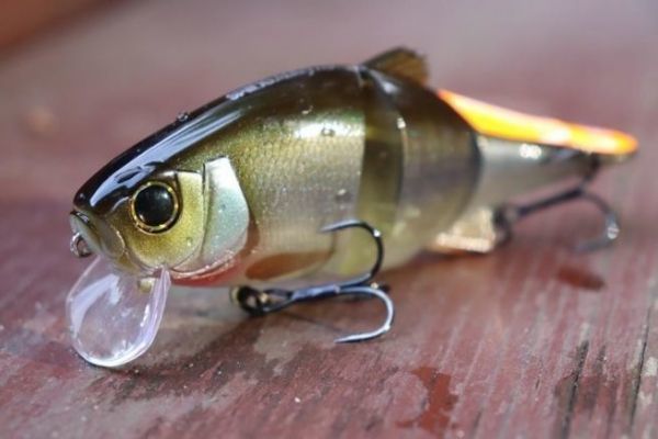 Jackall Mikey Sleek 115 Flottant Leurre Gold Flashing