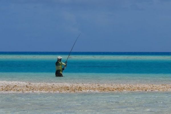 Pche sur larchipel des Tuamotu