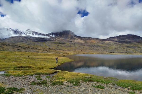 Pche  la mouche dans les lacs autour de La Paz : technique