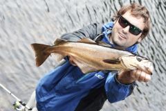 Partir p�cher en Norv�ge.