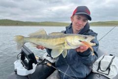 P�che du sandre en float tube
