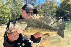 P�che du black-bass