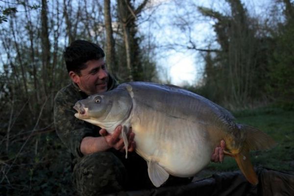 Mickael Le Poursot passionné de pêche à la carpe
