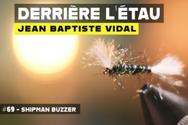 Le shipman buzzer est une mouche incontournable pour pêcher les truites en surface en réservoir