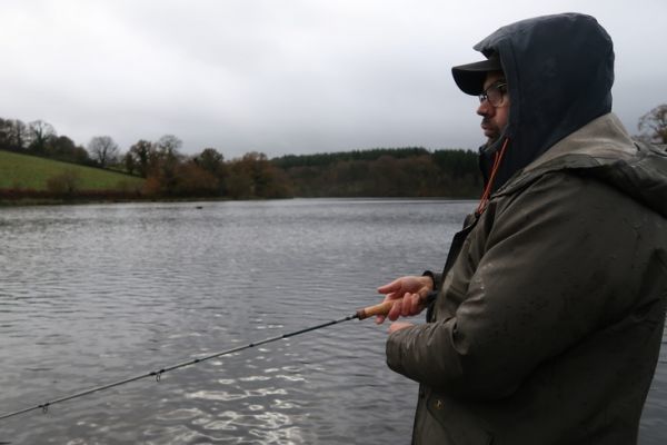 Mme en plein hiver il est possible de raliser de trs belles pches en rservoir