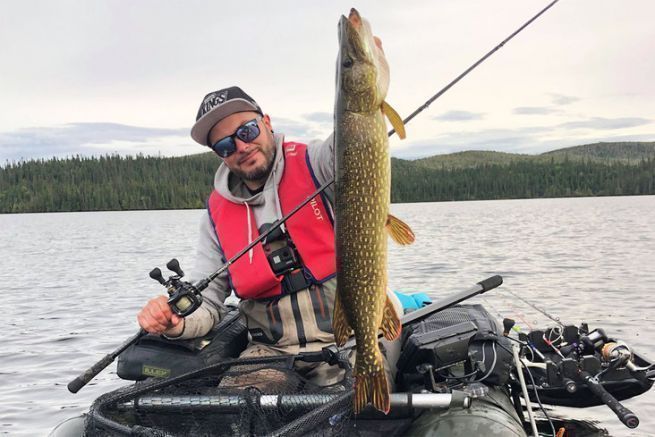 Les lacs du nord du Qubec sont rputs pour la pche du brochet.