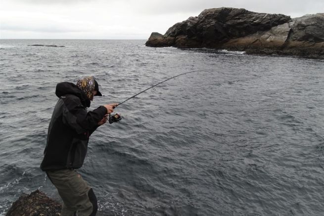 Le matriel pour pcher du bord en Irlande